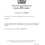 CERTIFICATE OF INCORPORATION